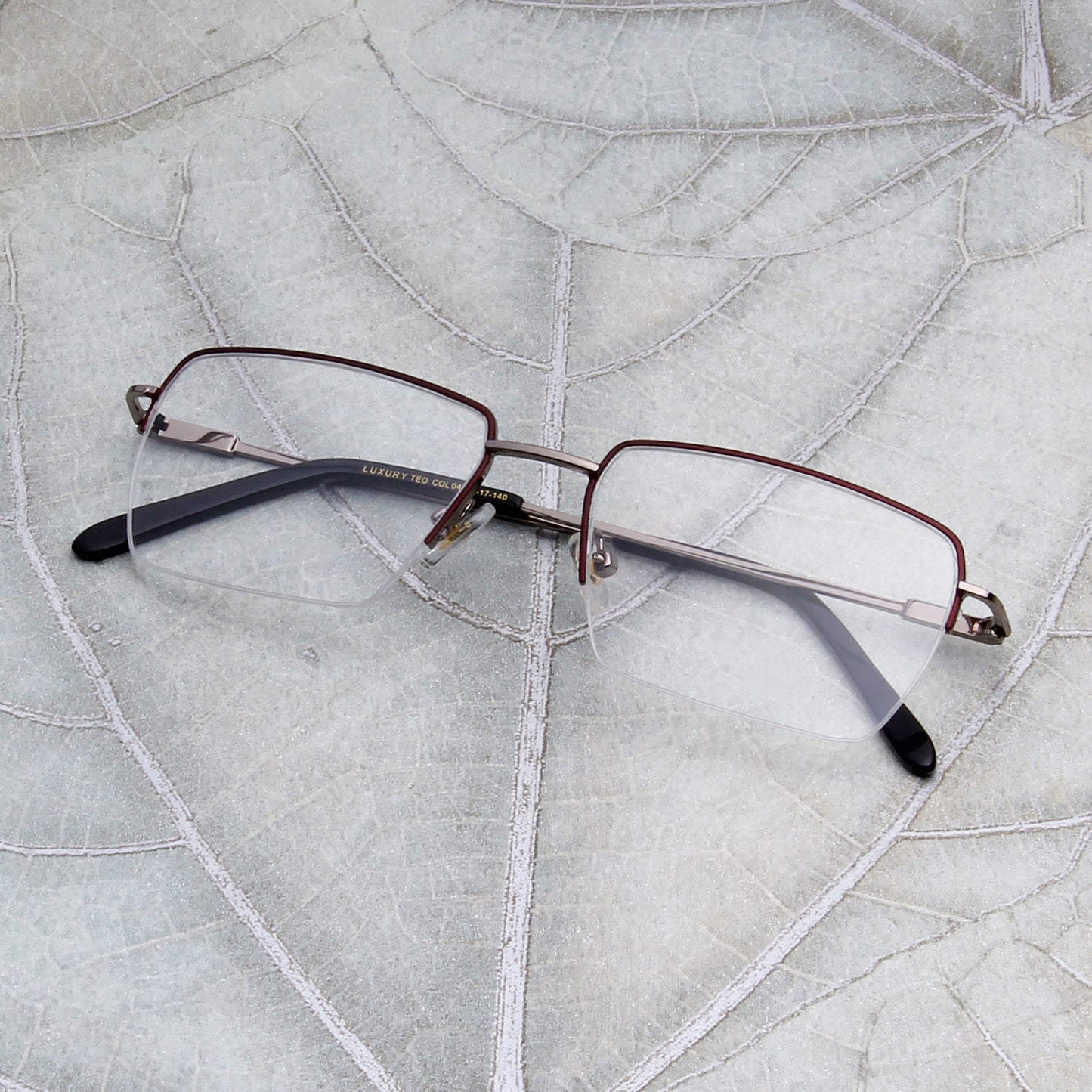 TEO | UNISEX RECTANGLE LUXURY FRAMES (IN 4 COLORS)