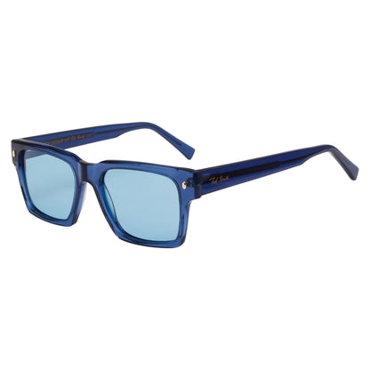 SUN-GRAHAM1 UNISEX WAYFARER ACETATE SUNGLASSES WITH POLARIZED LENS (IN 6 COLORS)