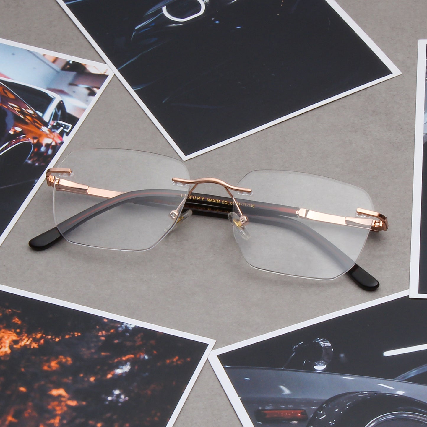 MAXIM | UNISEX OCTAGON LUXURY FRAMES (IN 4 COLORS)