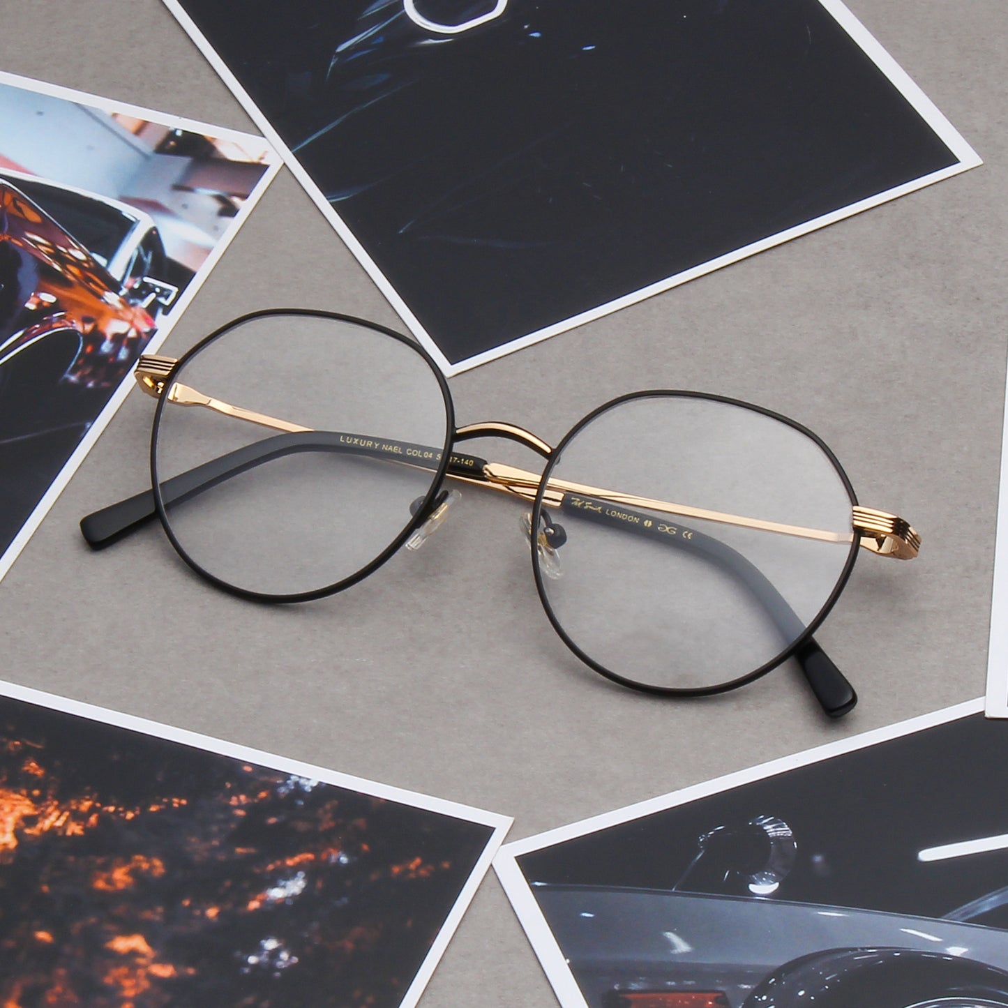 NAEL | UNISEX ROUND COMPUTER GLASSES (IN 4 COLORS)