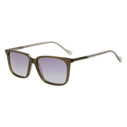 SUN-GRAHAM UNISEX SQUARE ACETATE SUNGLASSES WITH POLARIZED LENS (IN 6 COLORS)