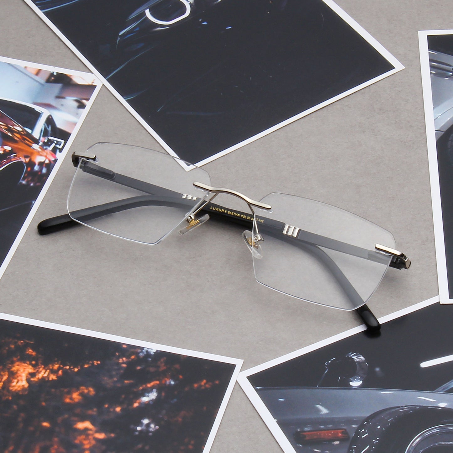 BASTIAN | UNISEX RECTANGLE LUXURY FRAMES (IN 4 COLORS)