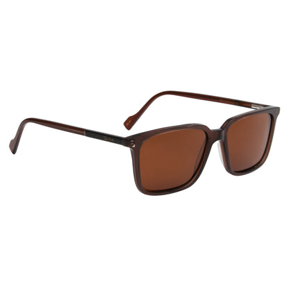 SUN-GRAHAM UNISEX SQUARE ACETATE SUNGLASSES WITH POLARIZED LENS (IN 6 COLORS)