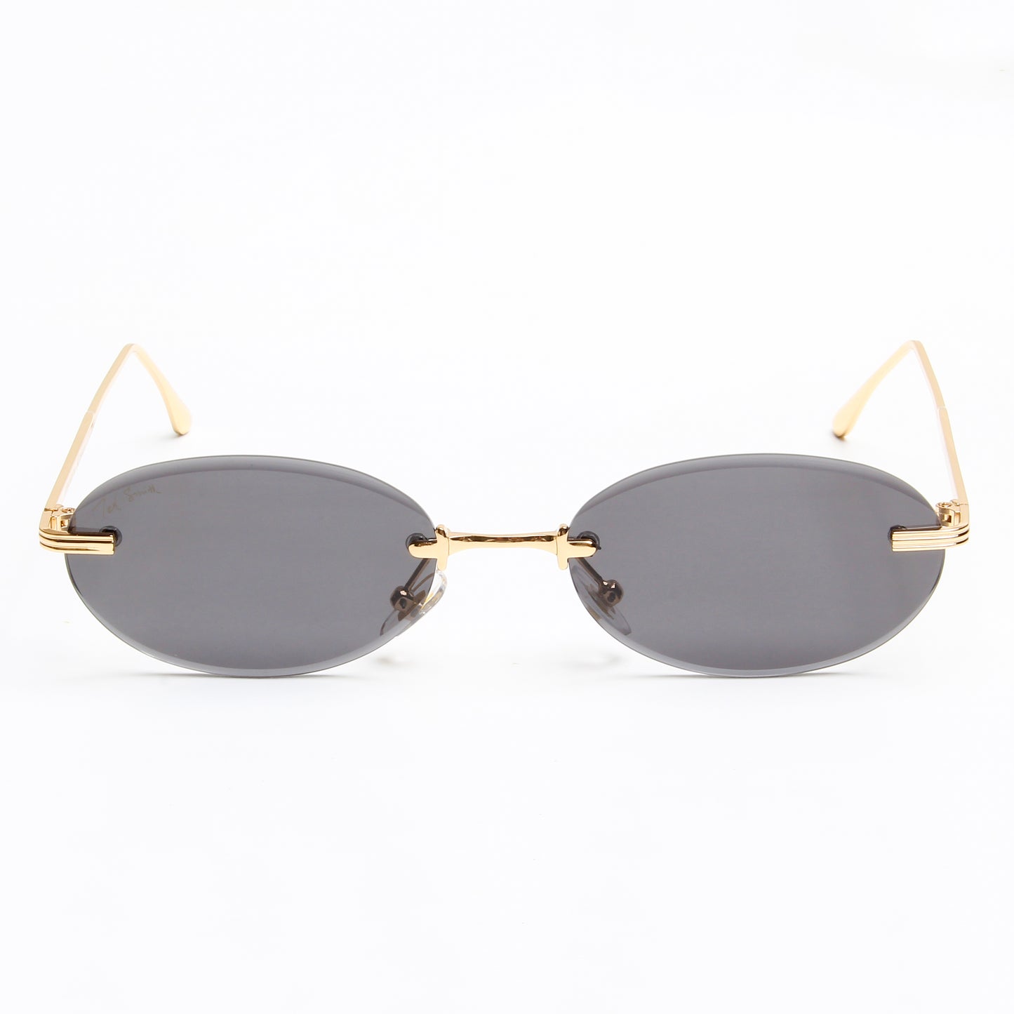 STARLIGHT | OVAL RIMLESS METAL SUNGLASSES (IN 3 COLOURS)