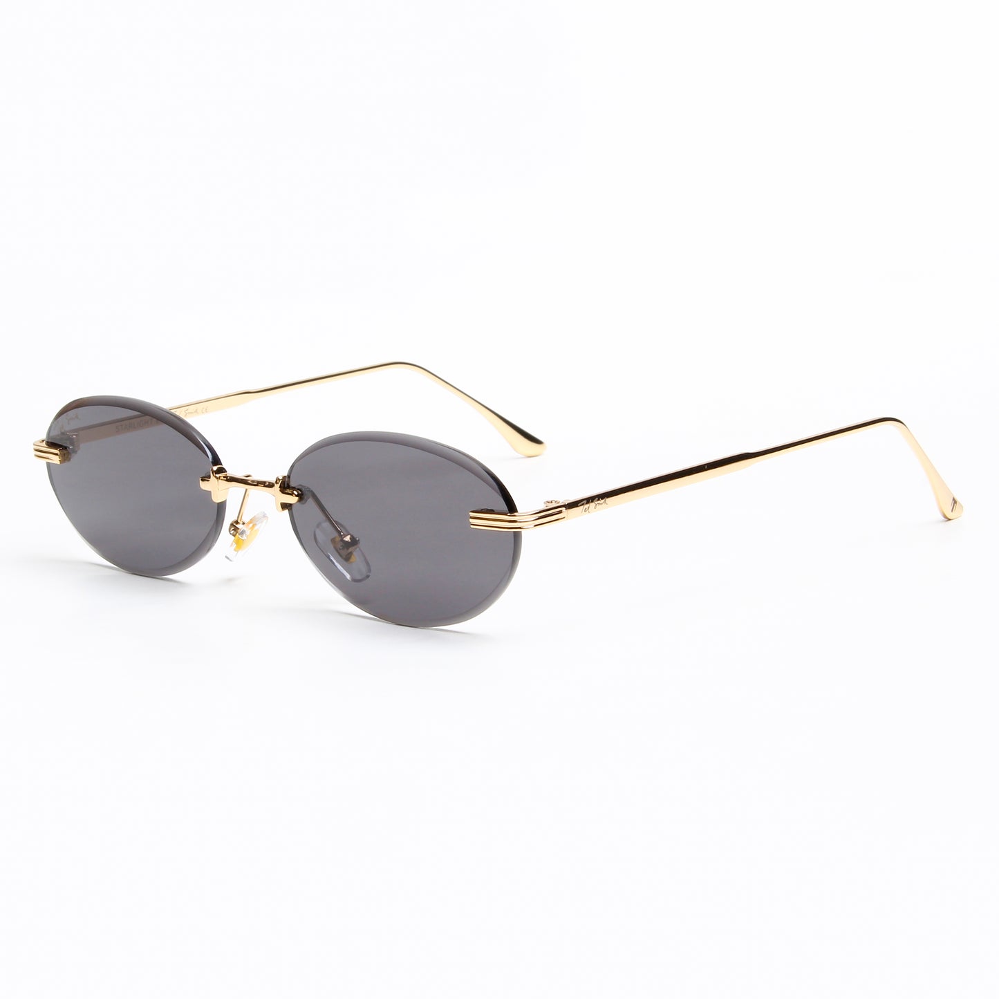 STARLIGHT | OVAL RIMLESS METAL SUNGLASSES (IN 3 COLOURS)