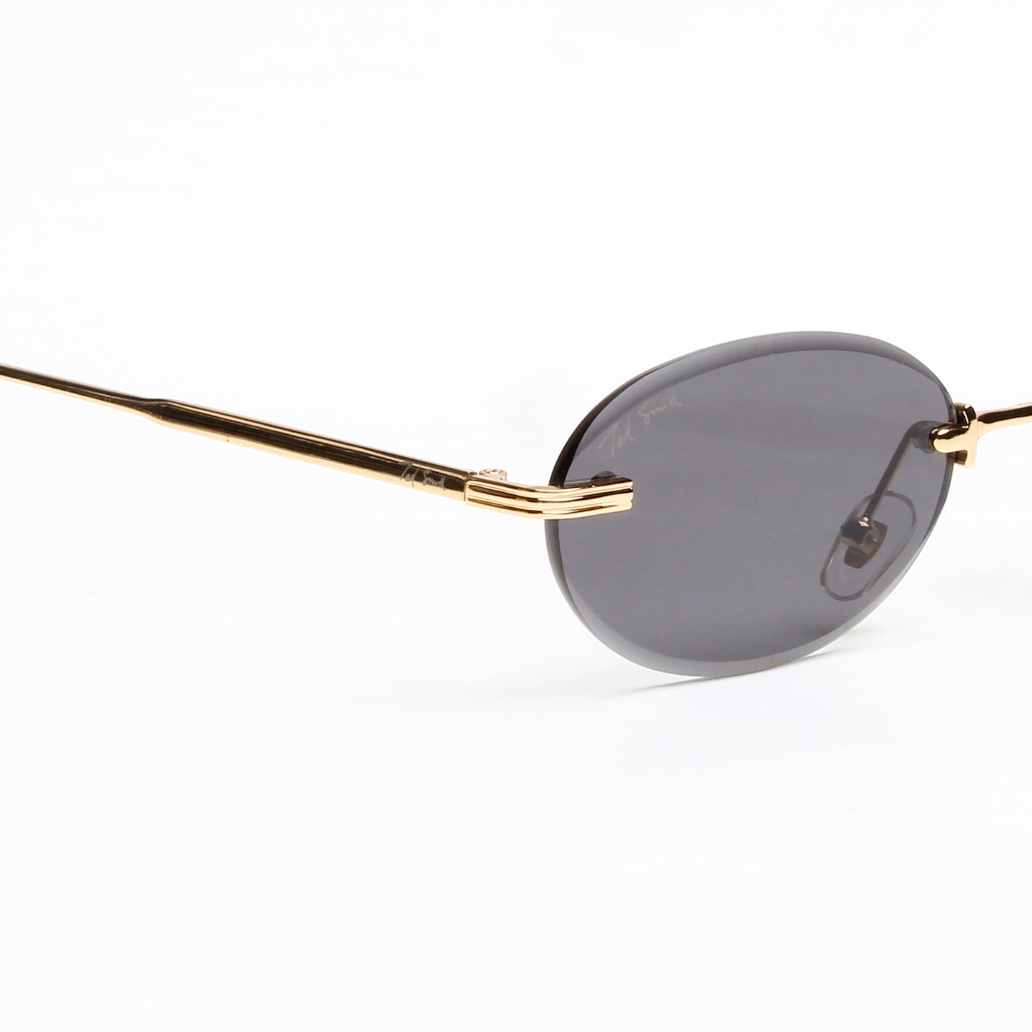 STARLIGHT | OVAL RIMLESS METAL SUNGLASSES (IN 3 COLOURS)
