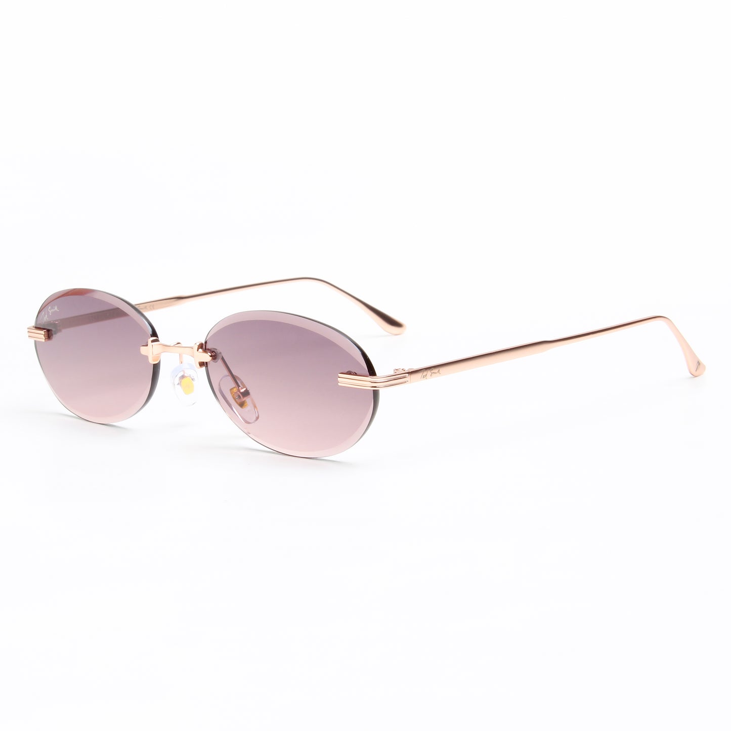 STARLIGHT | OVAL RIMLESS METAL SUNGLASSES (IN 3 COLOURS)