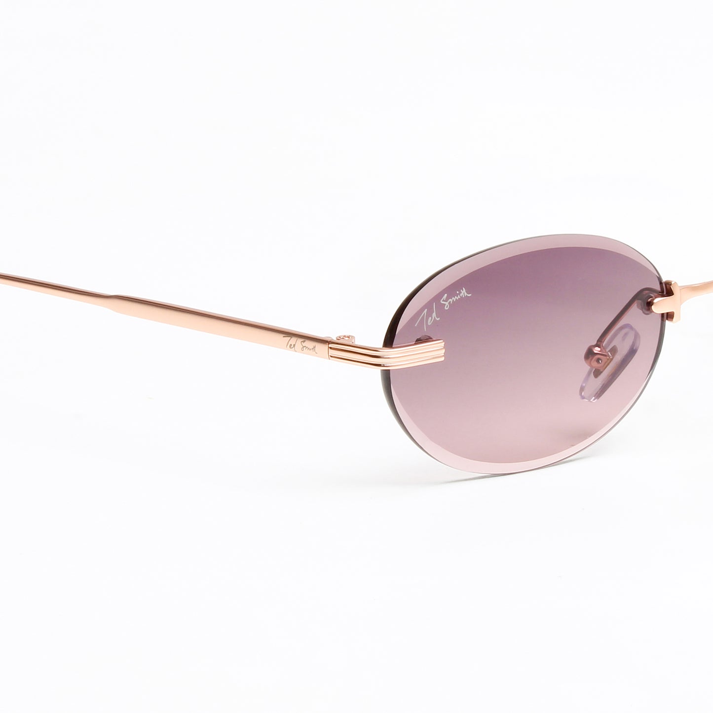 STARLIGHT | OVAL RIMLESS METAL SUNGLASSES (IN 3 COLOURS)