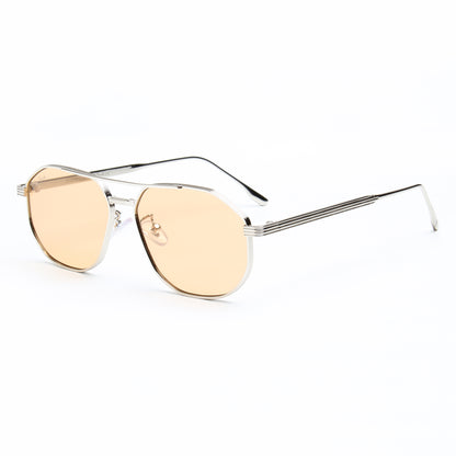 STRIKER | AVIATOR FULL RIM METAL SUNGLASSES (IN 7 COLOURS)