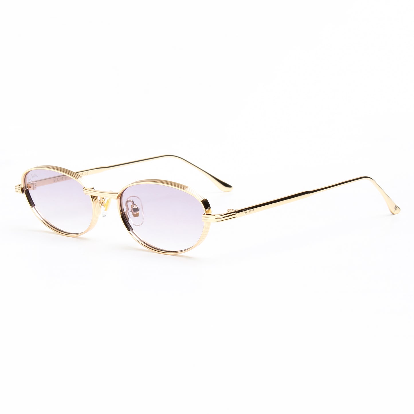 BLUNT | OVAL FULL RIM METAL SUNGLASSES (IN 4 COLOURS)