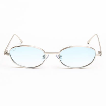 BLUNT | OVAL FULL RIM METAL SUNGLASSES (IN 4 COLOURS)