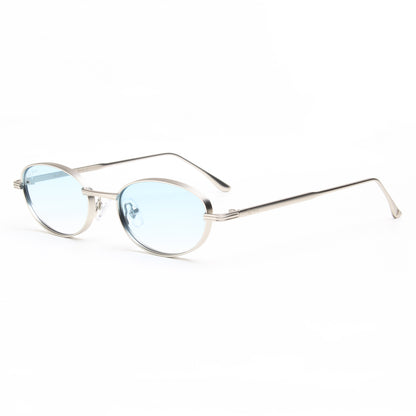 BLUNT | OVAL FULL RIM METAL SUNGLASSES (IN 4 COLOURS)