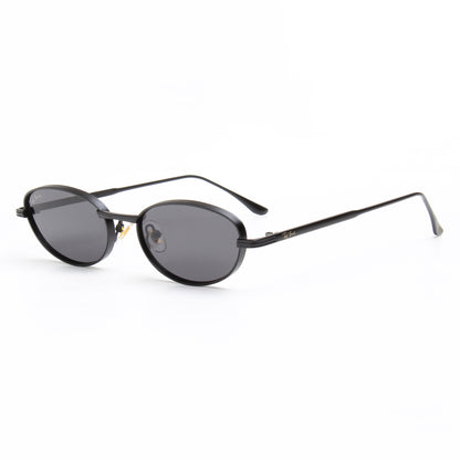 BLUNT | OVAL FULL RIM METAL SUNGLASSES (IN 4 COLOURS)