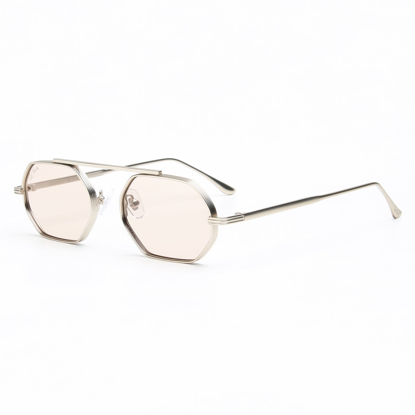 COSMOS | OCTAGON FULL RIM METAL SUNGLASSES (IN 4 COLOURS)