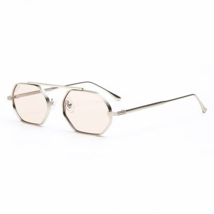 COSMOS | OCTAGON FULL RIM METAL SUNGLASSES (IN 4 COLOURS)