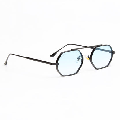 COSMOS | OCTAGON FULL RIM METAL SUNGLASSES (IN 4 COLOURS)