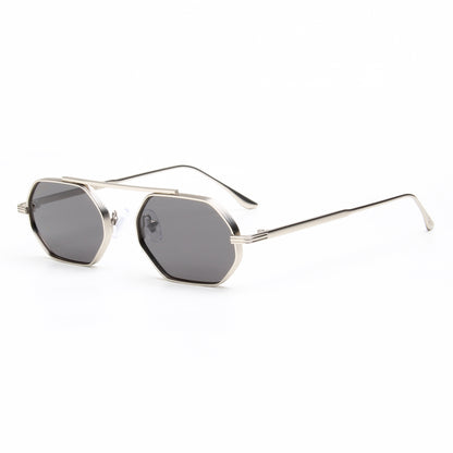 COSMOS | OCTAGON FULL RIM METAL SUNGLASSES (IN 4 COLOURS)