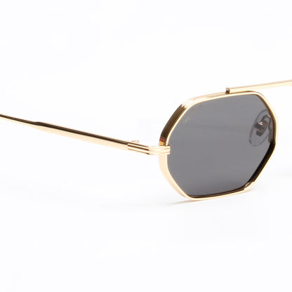 COSMOS | OCTAGON FULL RIM METAL SUNGLASSES (IN 4 COLOURS)
