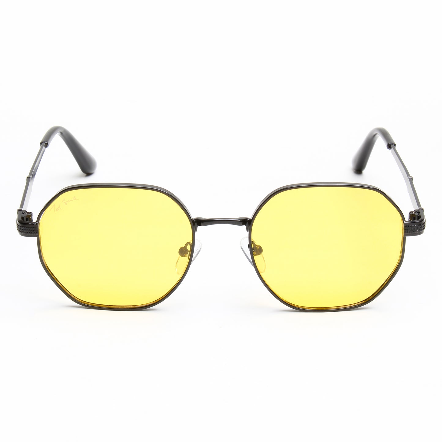 VERTEX | HEXAGON FULL RIM METAL SUNGLASSES (IN 3 COLOURS)