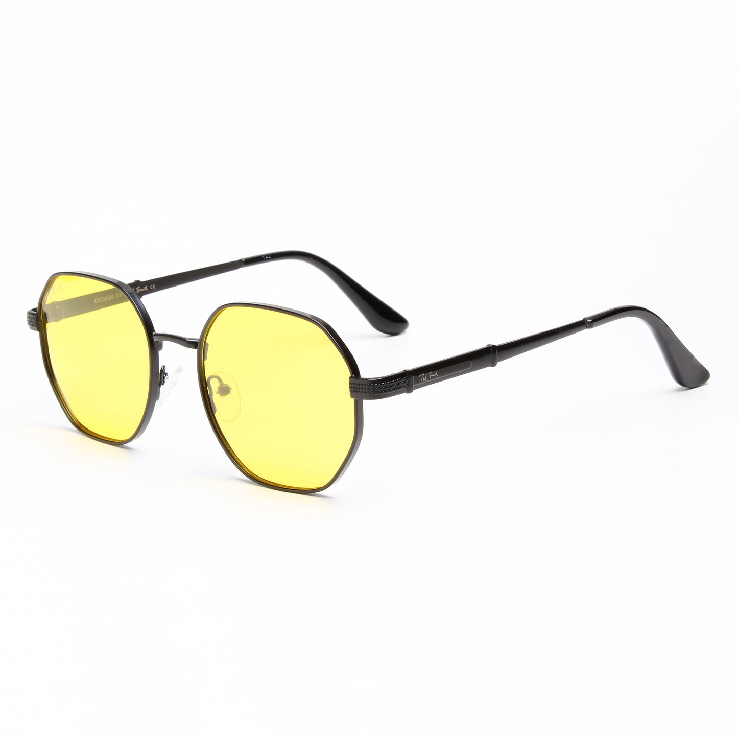VERTEX | HEXAGON FULL RIM METAL SUNGLASSES (IN 3 COLOURS)