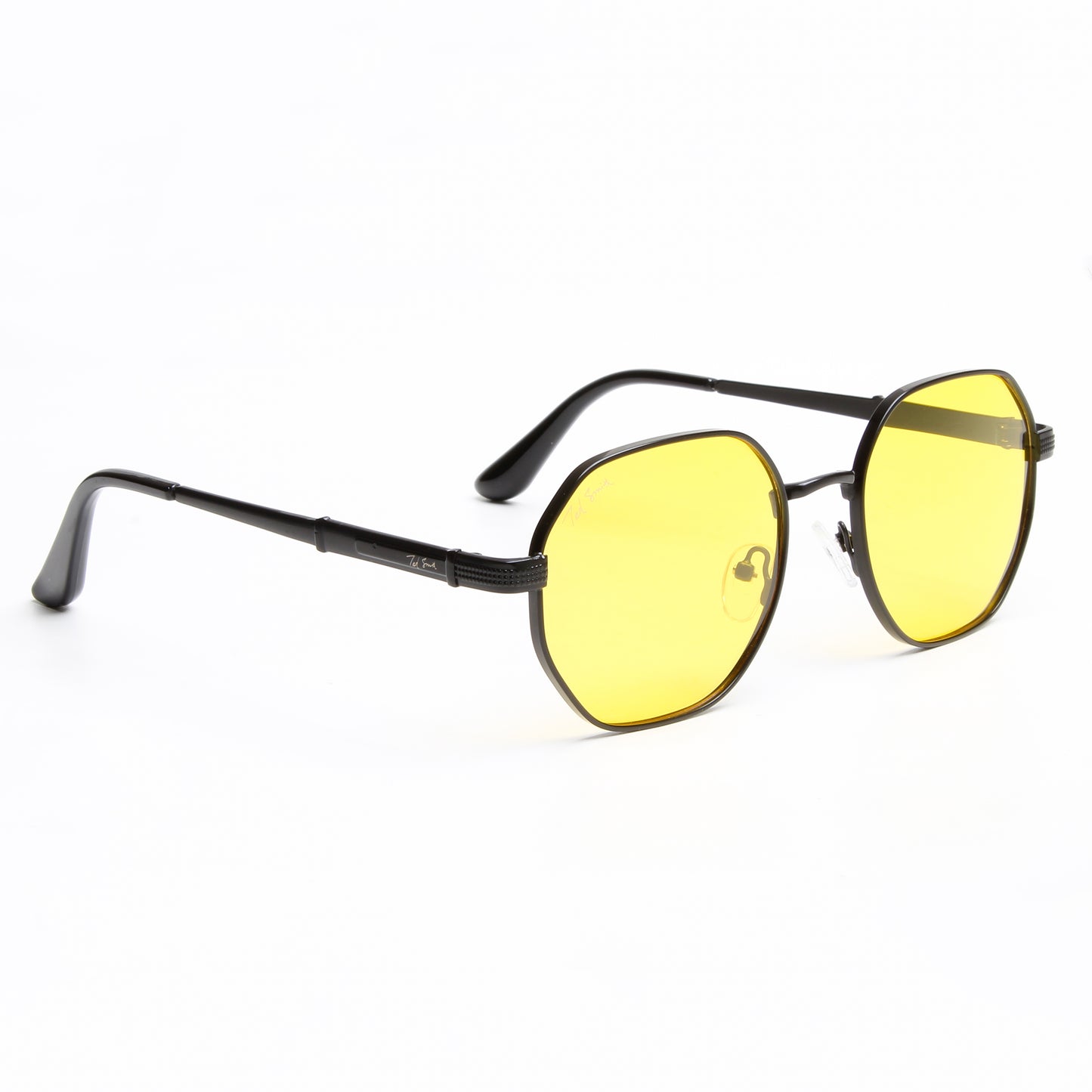 VERTEX | HEXAGON FULL RIM METAL SUNGLASSES (IN 3 COLOURS)