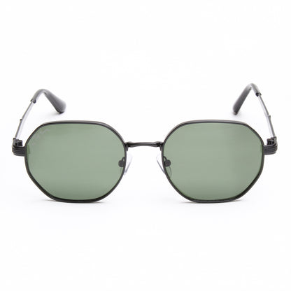 VERTEX | HEXAGON FULL RIM METAL SUNGLASSES (IN 3 COLOURS)