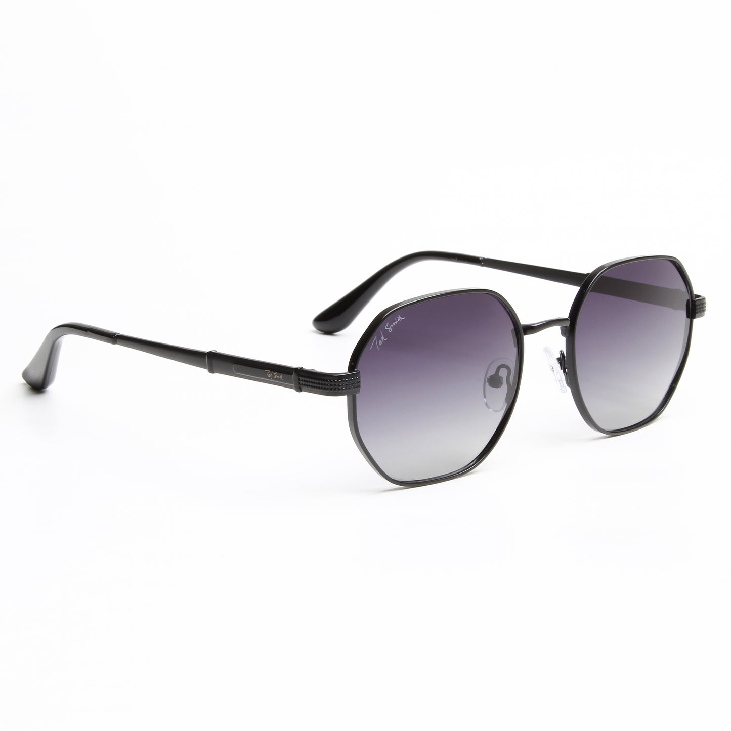 VERTEX | HEXAGON FULL RIM METAL SUNGLASSES (IN 3 COLOURS)