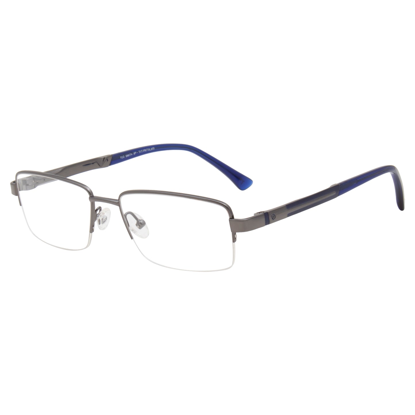 HALF JACKET TITANIUM RECTANGLE COMPUTER GLASSES (IN 3 COLORS)