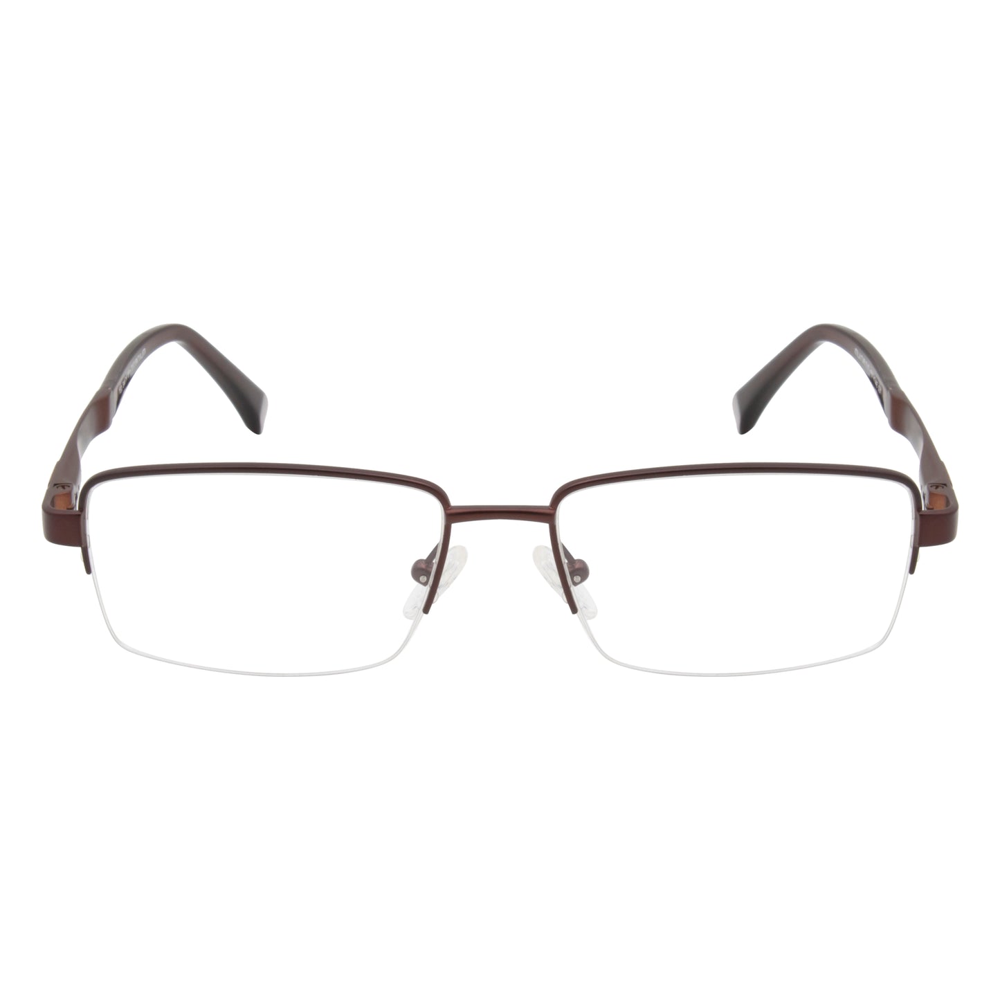 HALF JACKET TITANIUM RECTANGLE COMPUTER GLASSES (IN 3 COLORS)