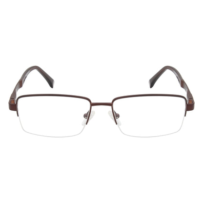 HALF JACKET TITANIUM RECTANGLE COMPUTER GLASSES (IN 3 COLORS)