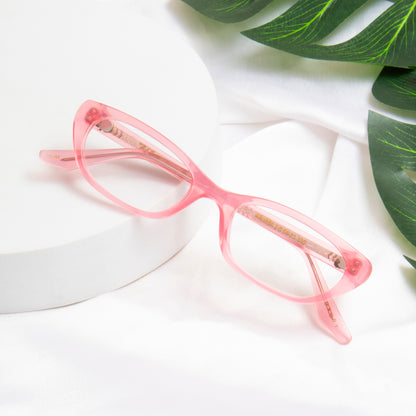 ARUBBA 2.0 WOMEN CAT-EYE ACETATE COMPUTER GLASSES (IN 6 COLORS)