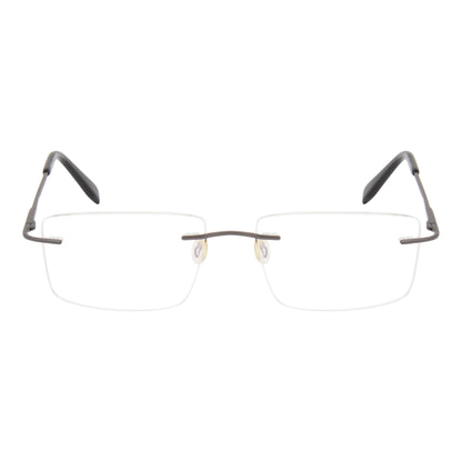 LITERAY TITANIUM RECTANGLE COMPUTER GLASSES (IN 2 COLORS)