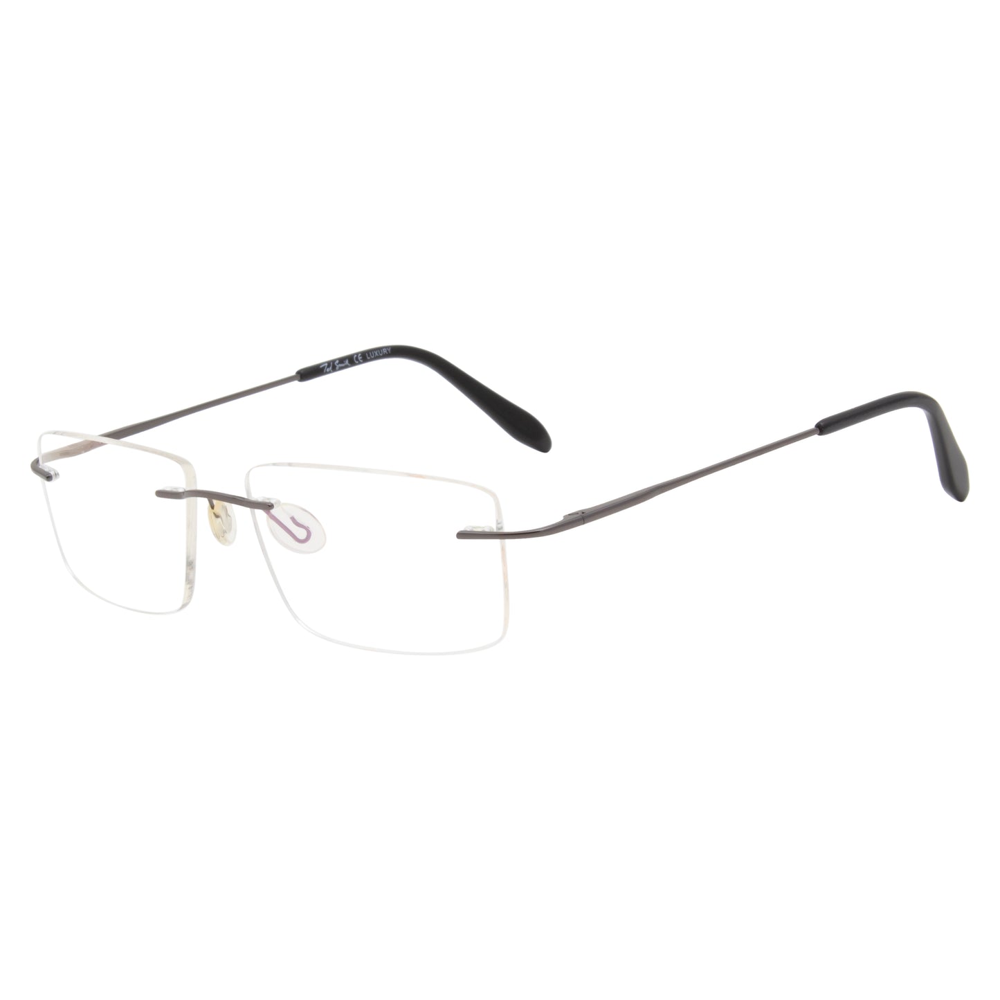 LITERAY TITANIUM RECTANGLE COMPUTER GLASSES (IN 2 COLORS)