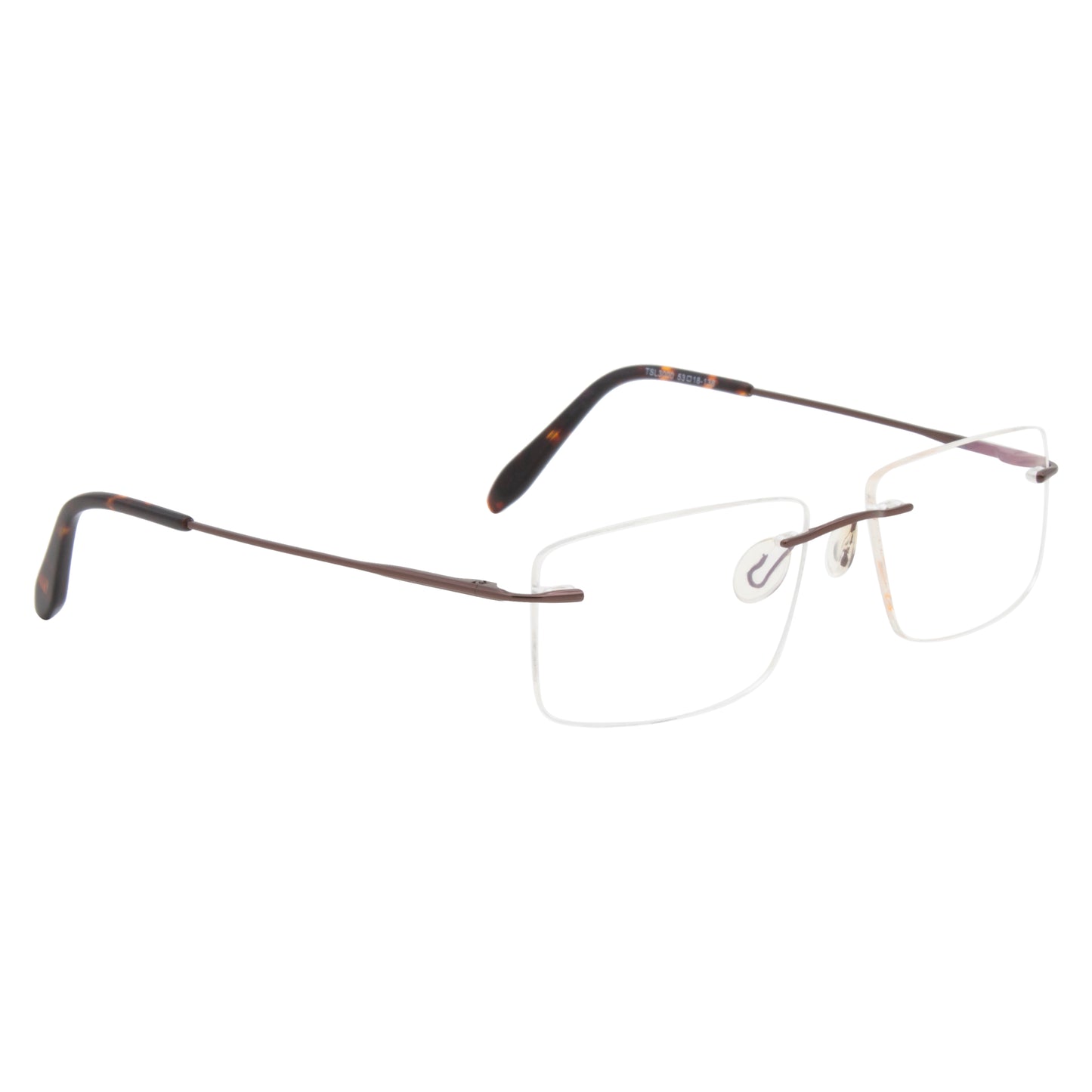 LITERAY TITANIUM RECTANGLE COMPUTER GLASSES (IN 2 COLORS)