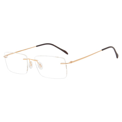 LITERAY 3 TITANIUM RECTANGLE COMPUTER GLASSES