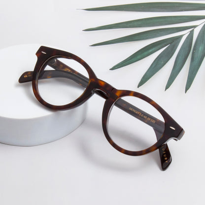 MONSKY 2.0 UNISEX ROUND ACETATE COMPUTER GLASSES (IN 6 COLORS)