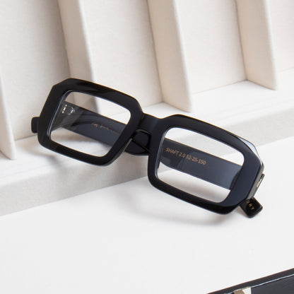 SHAFT 2.0 UNISEX SQUARE ACETATE COMPUTER GLASSES (IN 6 COLORS)