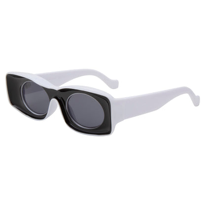 BOLD RECTANGLE RAGE SUNGLASSES (IN 4 COLORS)