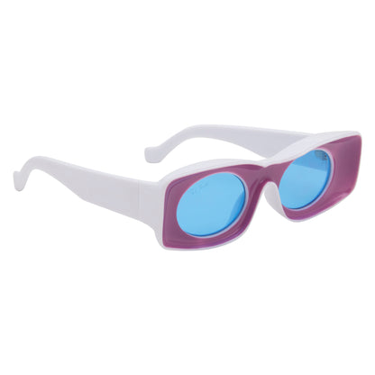 BOLD RECTANGLE RAGE SUNGLASSES (IN 4 COLORS)
