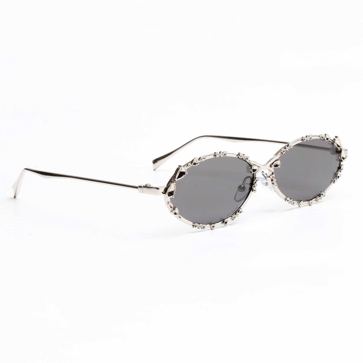 SYNTH | OVAL FULL RIM METAL SUNGLASSES (IN 4 COLOURS)