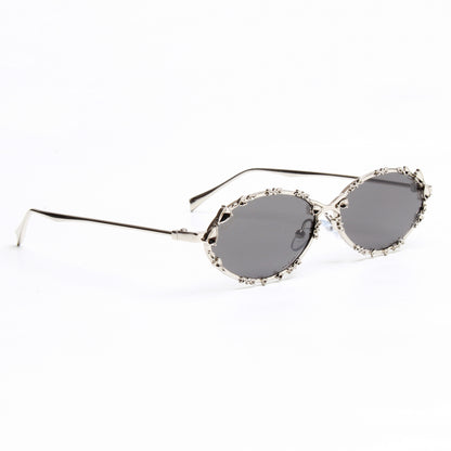 SYNTH | OVAL FULL RIM METAL SUNGLASSES (IN 4 COLOURS)