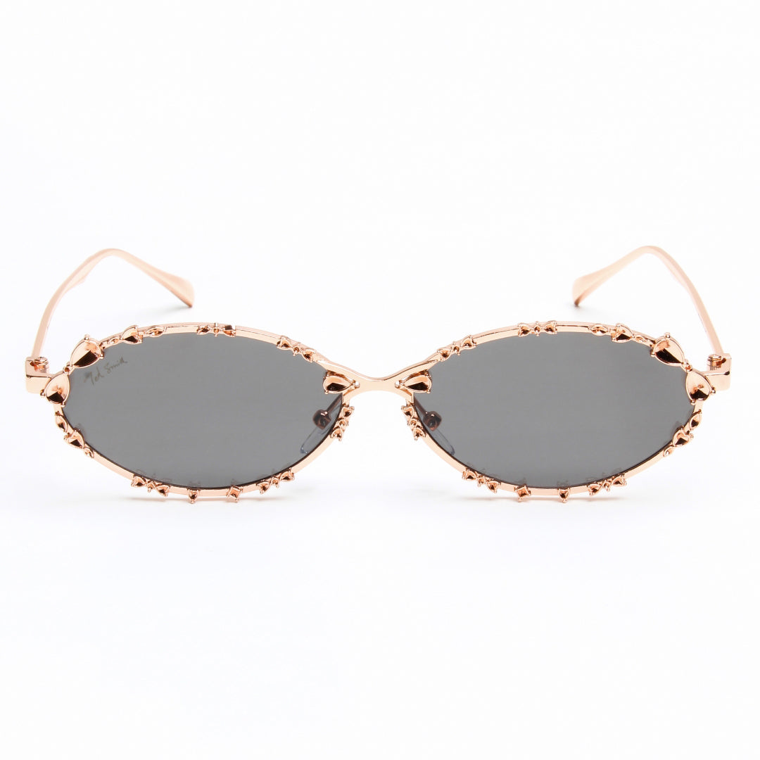 SYNTH | OVAL FULL RIM METAL SUNGLASSES (IN 4 COLOURS)