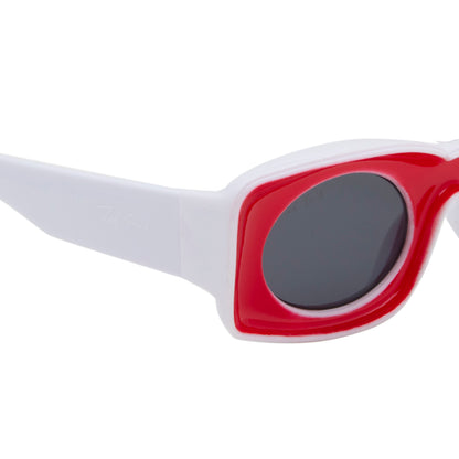 BOLD RECTANGLE RAGE SUNGLASSES (IN 4 COLORS)