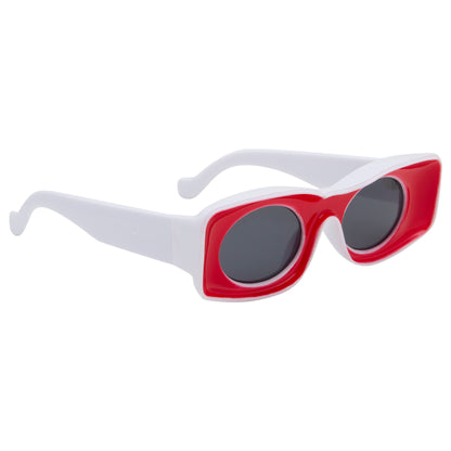 BOLD RECTANGLE RAGE SUNGLASSES (IN 4 COLORS)