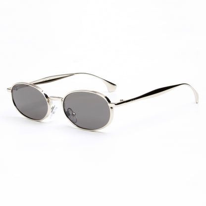 NOVA | OVAL FULL RIM METAL SUNGLASSES (IN 6 COLOURS)