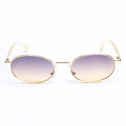 NOVA | OVAL FULL RIM METAL SUNGLASSES (IN 6 COLOURS)