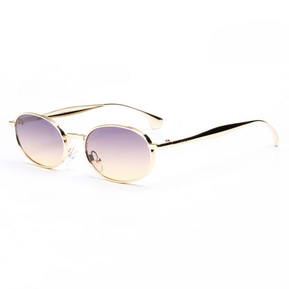 NOVA | OVAL FULL RIM METAL SUNGLASSES (IN 6 COLOURS)