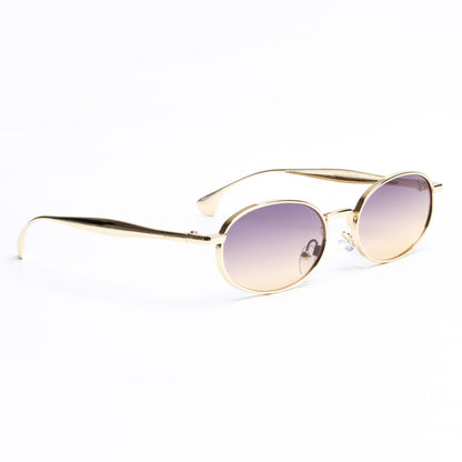 NOVA | OVAL FULL RIM METAL SUNGLASSES (IN 6 COLOURS)