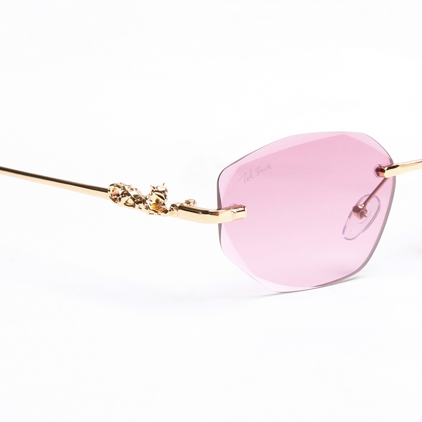 AURA | OVAL RIMLESS METAL SUNGLASSES (IN 3 COLOURS)