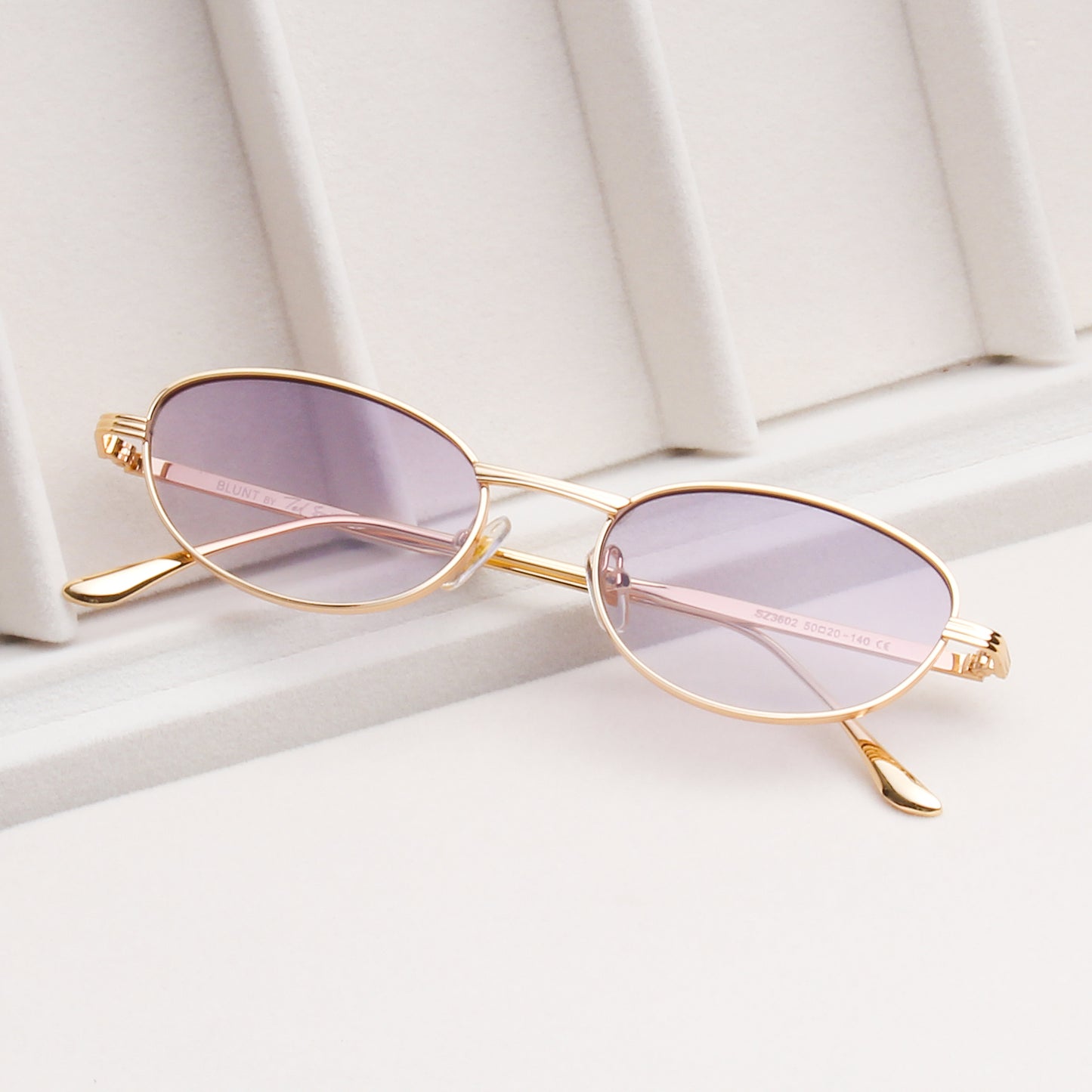 BLUNT | OVAL FULL RIM METAL SUNGLASSES (IN 4 COLOURS)